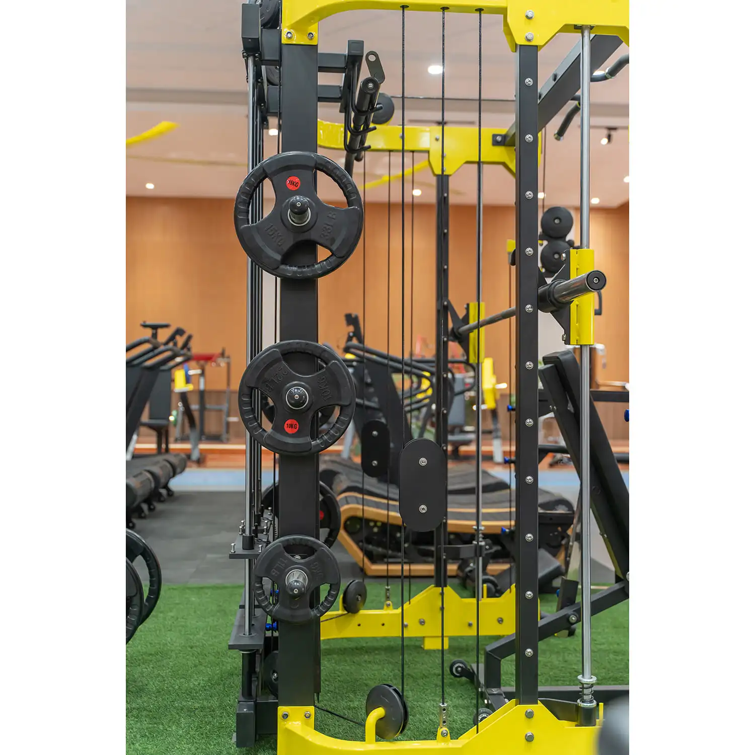 Gym Workout Equipment Stregth Machine Multifunctional Trainer Power Cage Multifunction Smith