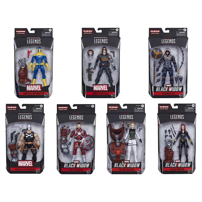 In Stock Marvel Legends The Avengers Master of Imitation Black Widow Action Figure Model 6-Inches Gift Toy Collection for Kids