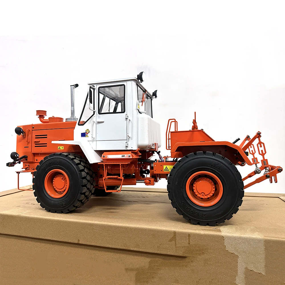 New T150K Tractor 1/12 RC Hydraulic Tractor Metal Model Wheeled Tractor Construction Machinery Remote Control Car Model Toy