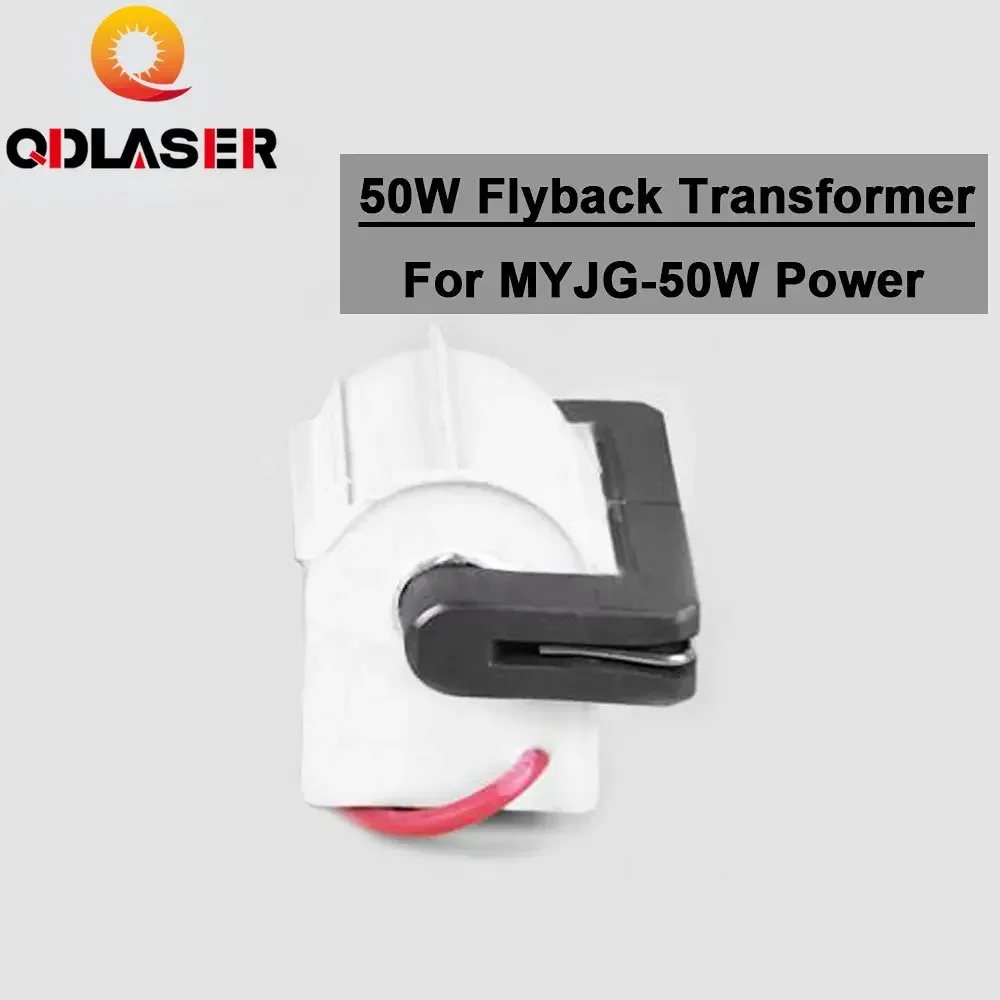 QDLASER 50W High Voltage Flyback Transformer Ignition Coil for CO2 Laser Power Supply PSU MYJG-50W