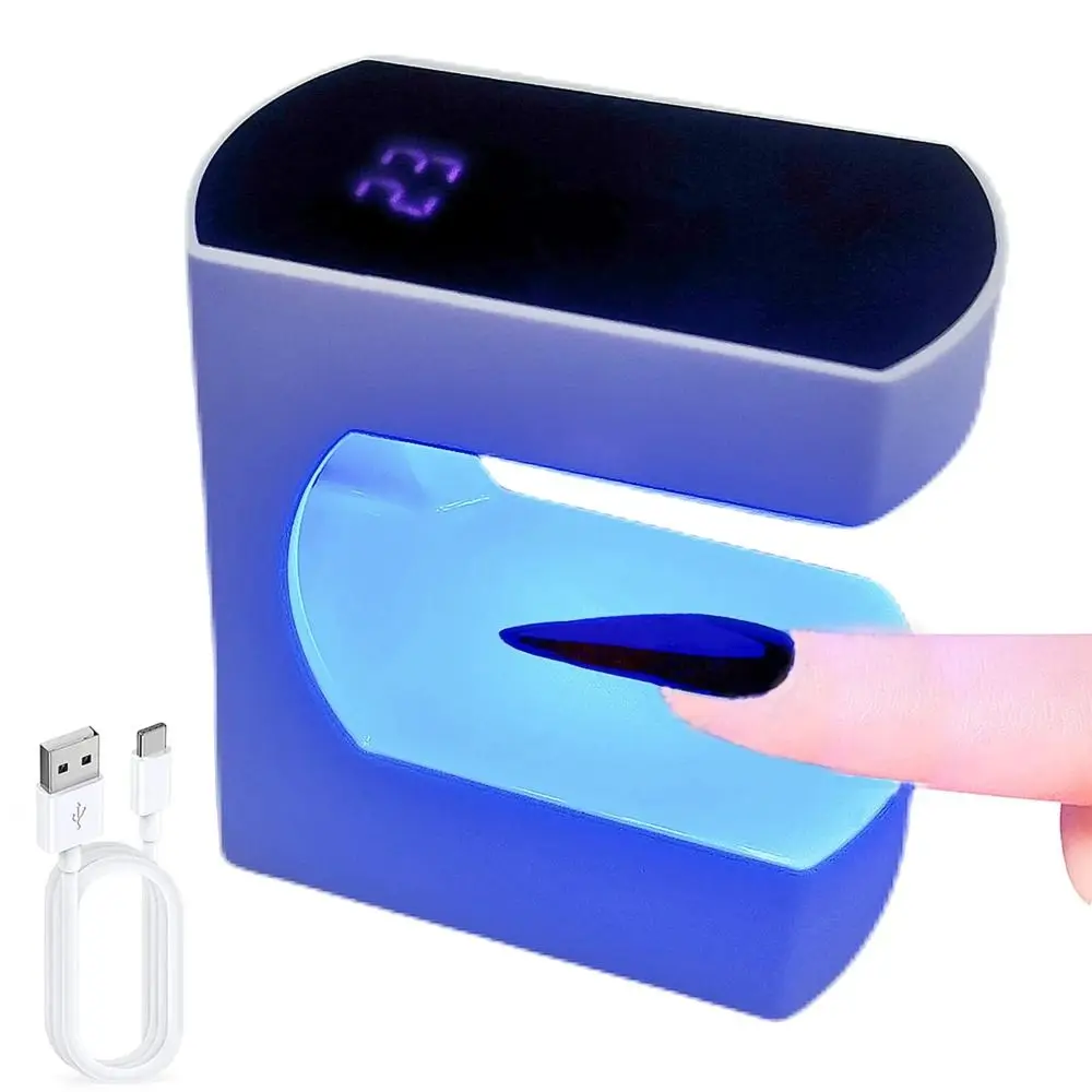 Hot 24W Mini LED-nagellamp Sneldrogend UV-licht Timer UV-lamp Draagbare nagellicht Nagelgereedschap voor nagels