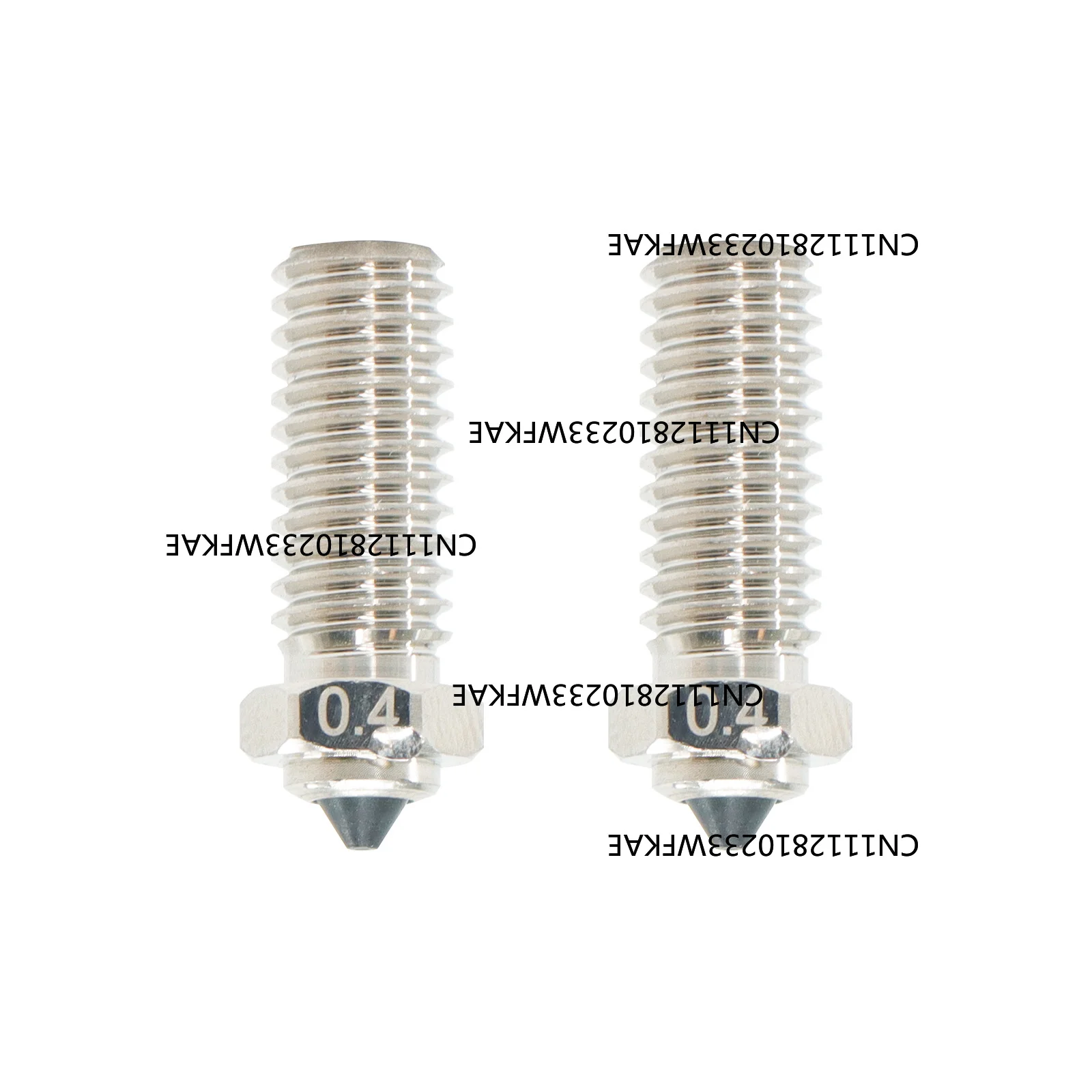 X-Max3/X-Plus3/Q1-Pro Bimetal Nozzles 2 nozzles  (2 two piece )