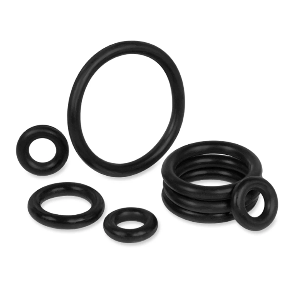 1-30Pcs CS 5.3mm Black NBR Rubber O-Ring Gaskets ID 272/280/285/290/295/300-335mm O-Rings Oil Resistant Acid & Alkali Resistant