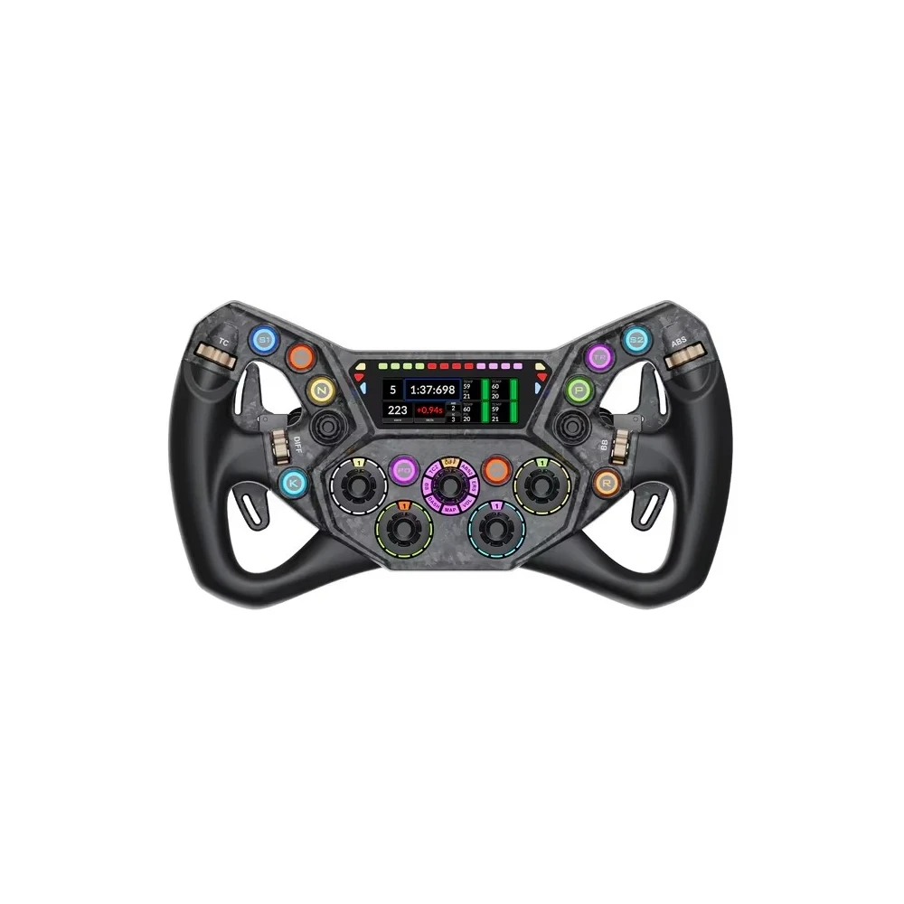 

KS Pro Steering 2.4GHz Racing Steering Wheel with Motion Sensing for PC for Steam Deck Compatible Gaming Accessories