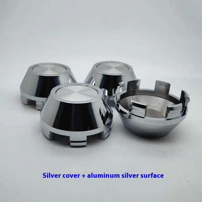 4Pcs 64mm Car Wheel Center Caps With Solid Logo Emblem For Mazda Rim Hubcap Cover Accessories