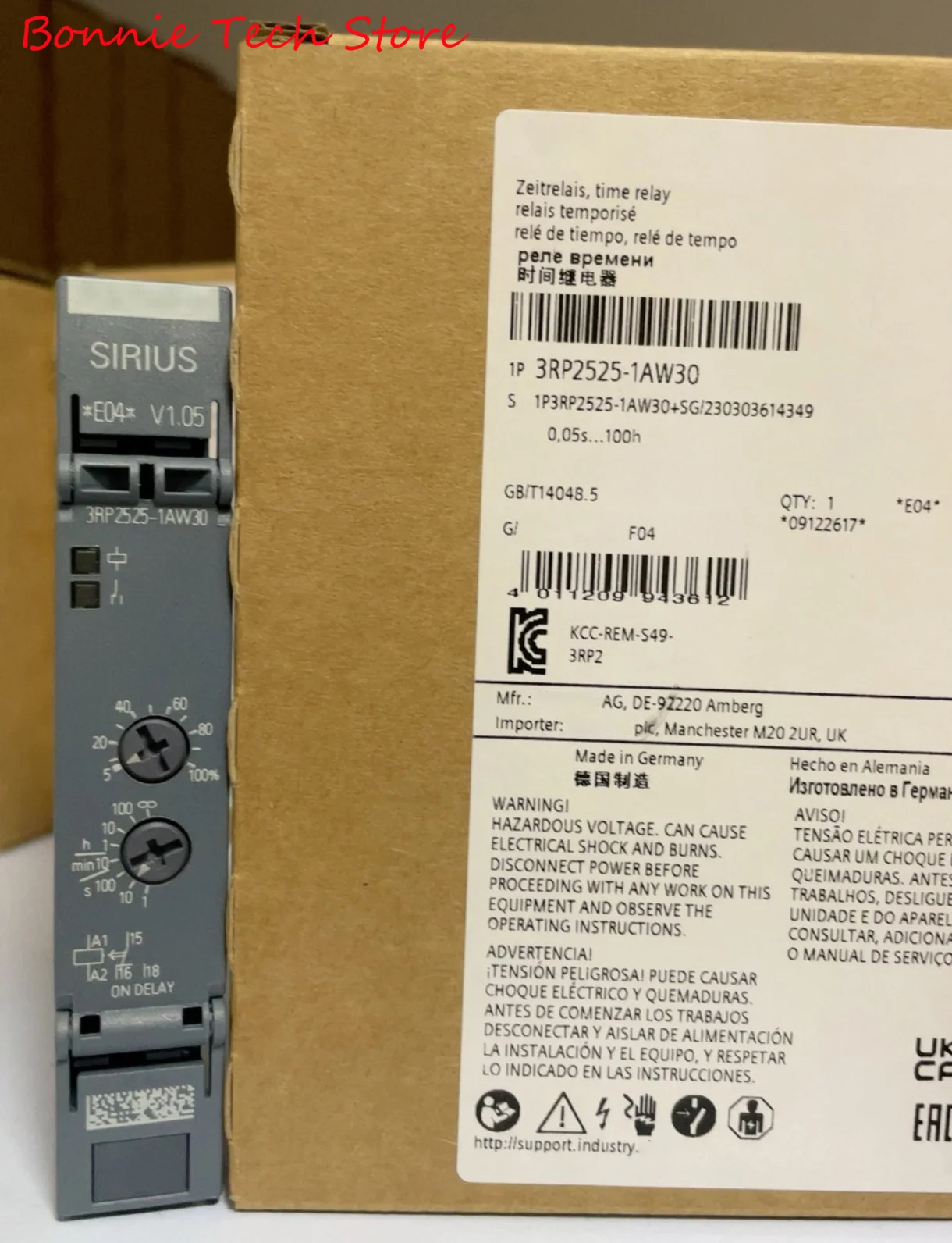 3RP2525-1AW30 for Siemens Timing Relay