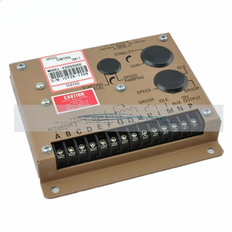 Generator Engine Control Panel Speed Governor ESD5500E