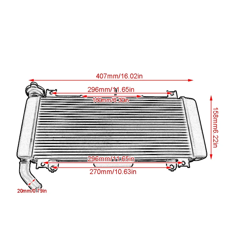 Black Motorcycle Aluminium Engine Radiator Cooler Cooling For Kawasaki Ninja 650 Z650 ER650 2017-2023