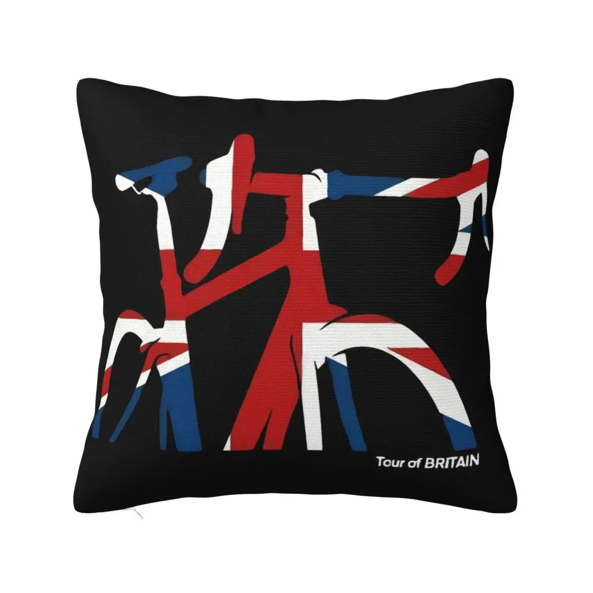 Tour Of The Uk Union Jack Flag Bicycle Cycling Mens Printed Mug Women Men Pillow Case