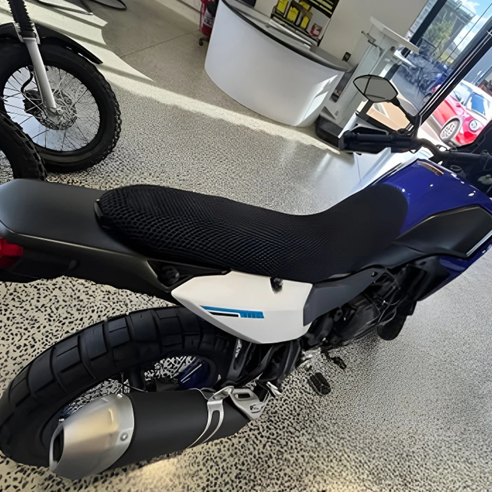 NEW Seat Protect Cushion 3D Honeycomb Mesh Seat Cushion TENERE700 Motorcycle 3D Airflow Seat Cover For Yamaha Tenere 700 T7 2025