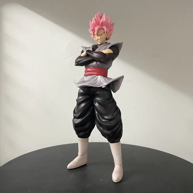

27 см Dragon Ball Z персонаж Super Saiyan Goku Черная маска Zamasu Фигурка ПВХ Модель Настольное украшение Игрушка Орнамент Подарок