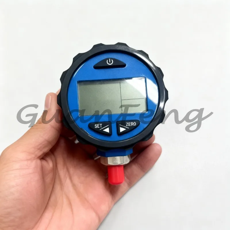 Digital Pressure Gauges High Low Pressure HVAC Refrigerant Gauge Backlight 0.001MPa Plastic Shell