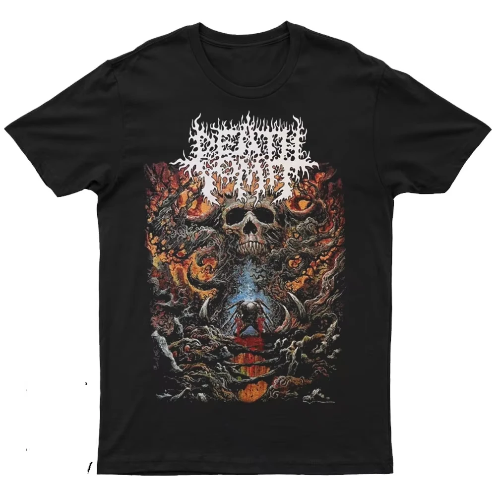2025 New DEATH VOMIT - Redemption Printed Unisex Street Fashion Trend Short Sleeved Pure Cotton Round Neck