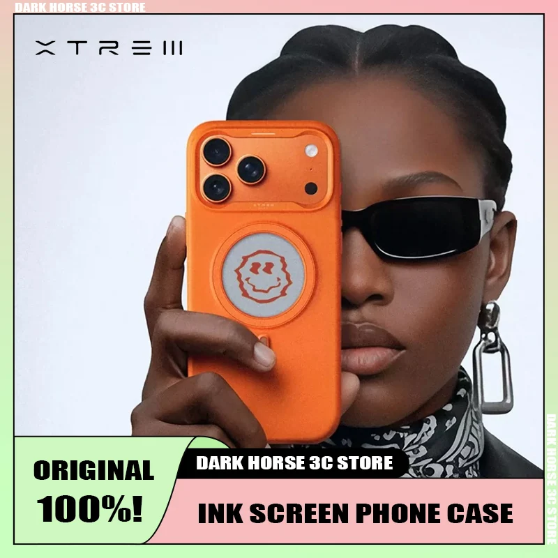 

XTREM INNO Ink Screen Phone Case MagSafe Magnetic for IPhone 17 ProMax Intelligent NFC Projection Screen Anti Drop Phone Case
