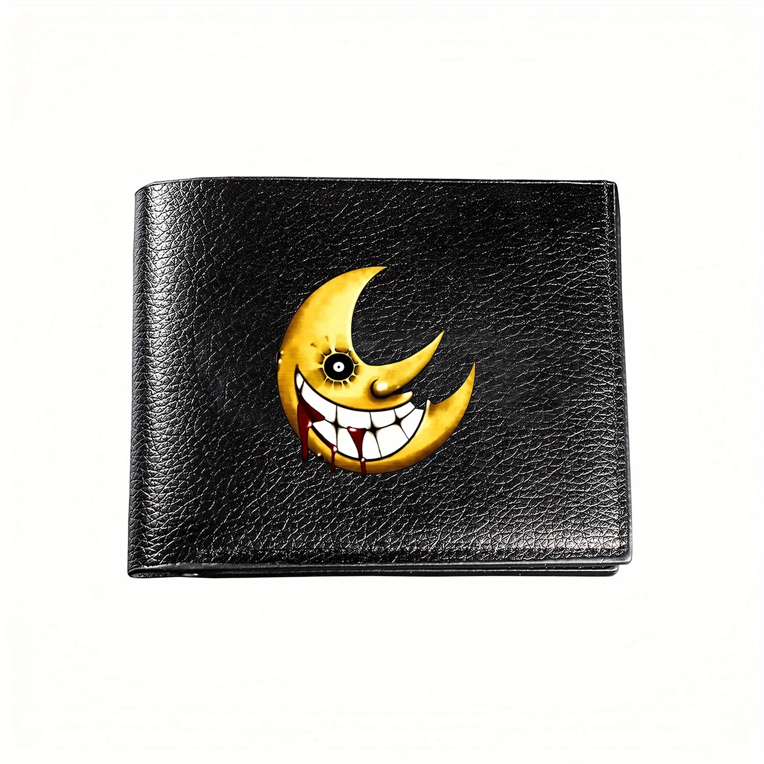 

Полумесяц Grin Дизайн Деловой Мужской Повседневный Элегантный Простой Практичный Качественный Кошелек Стильный Печатный Графика Креативный Рождественский