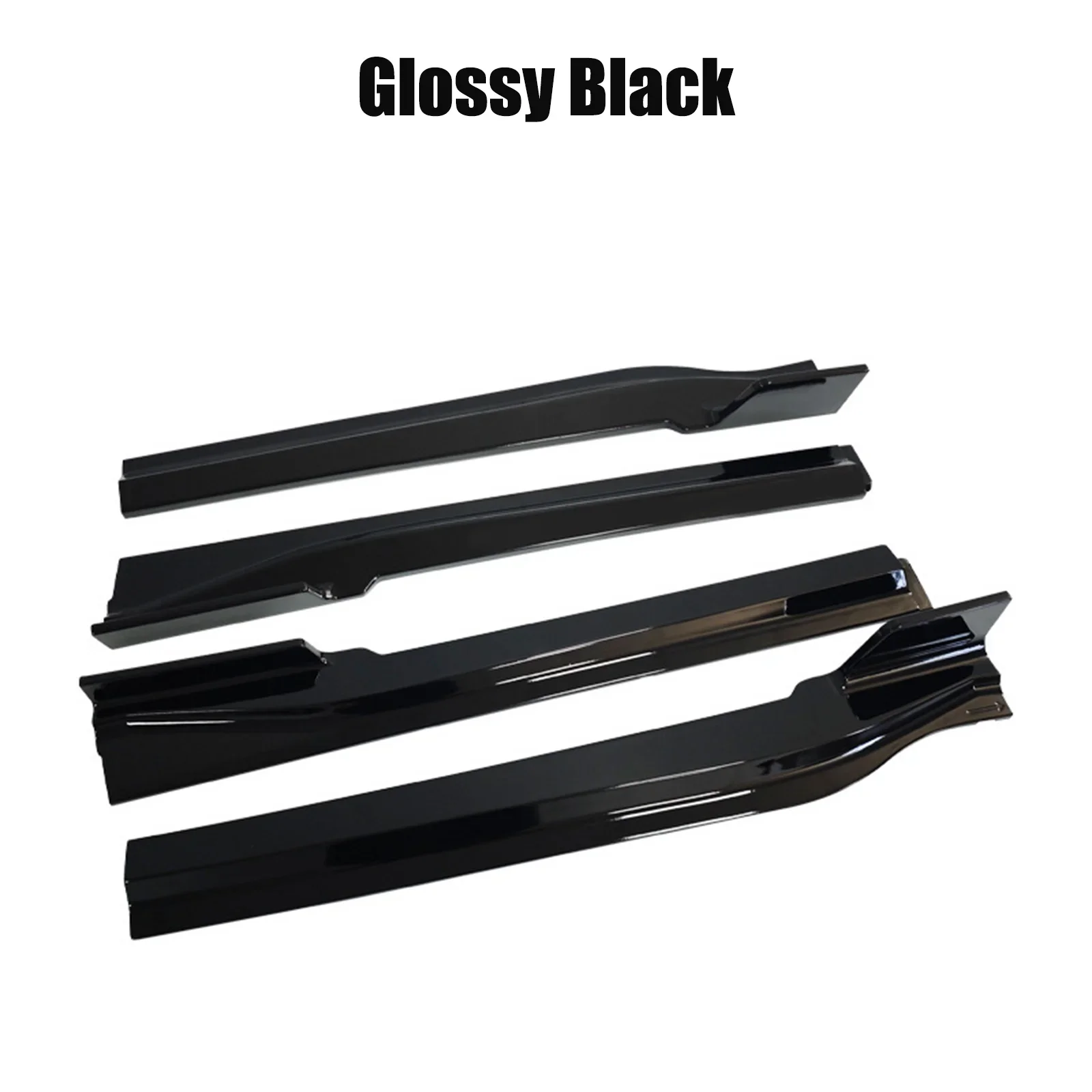 For BMW XM G09 2023 2024 2025 4PCS Side Skirt Splitters Diffuser Spoiler Black Knight Style Guard Protector Body Kits Decoration