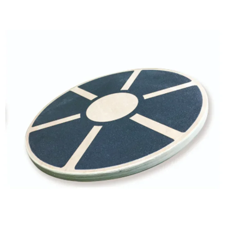 Fitness balance board piastra di equilibrio in legno allenamento antiscivolo Yoga Fitness plate coordinazione riabilitazione training pedal