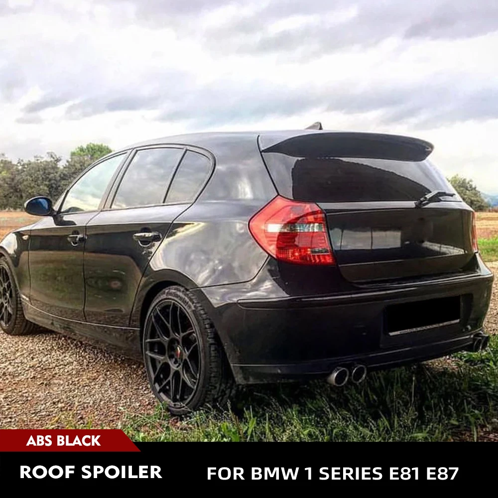 

Car Roof Spoiler Rear Trunk Spoiler Rear Wing ABS Tuning Body Kits For BMW 1 Series Hatchback E81 E87 120i 118i 116i 2004-2011