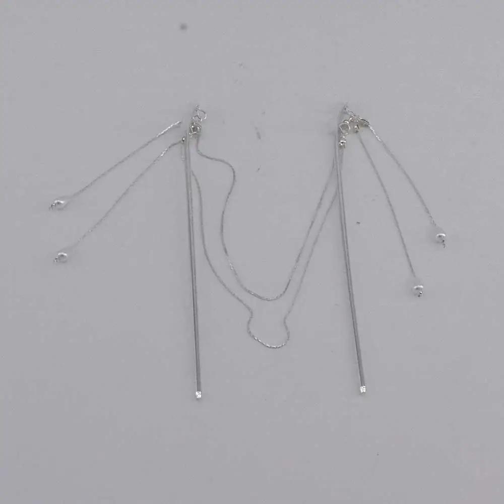 Insert Ponytail Holder Pearls For Women Fan Flower Hair Accessories Chinese Style Hairpins Double Tassel Hair Stick Hair Fork