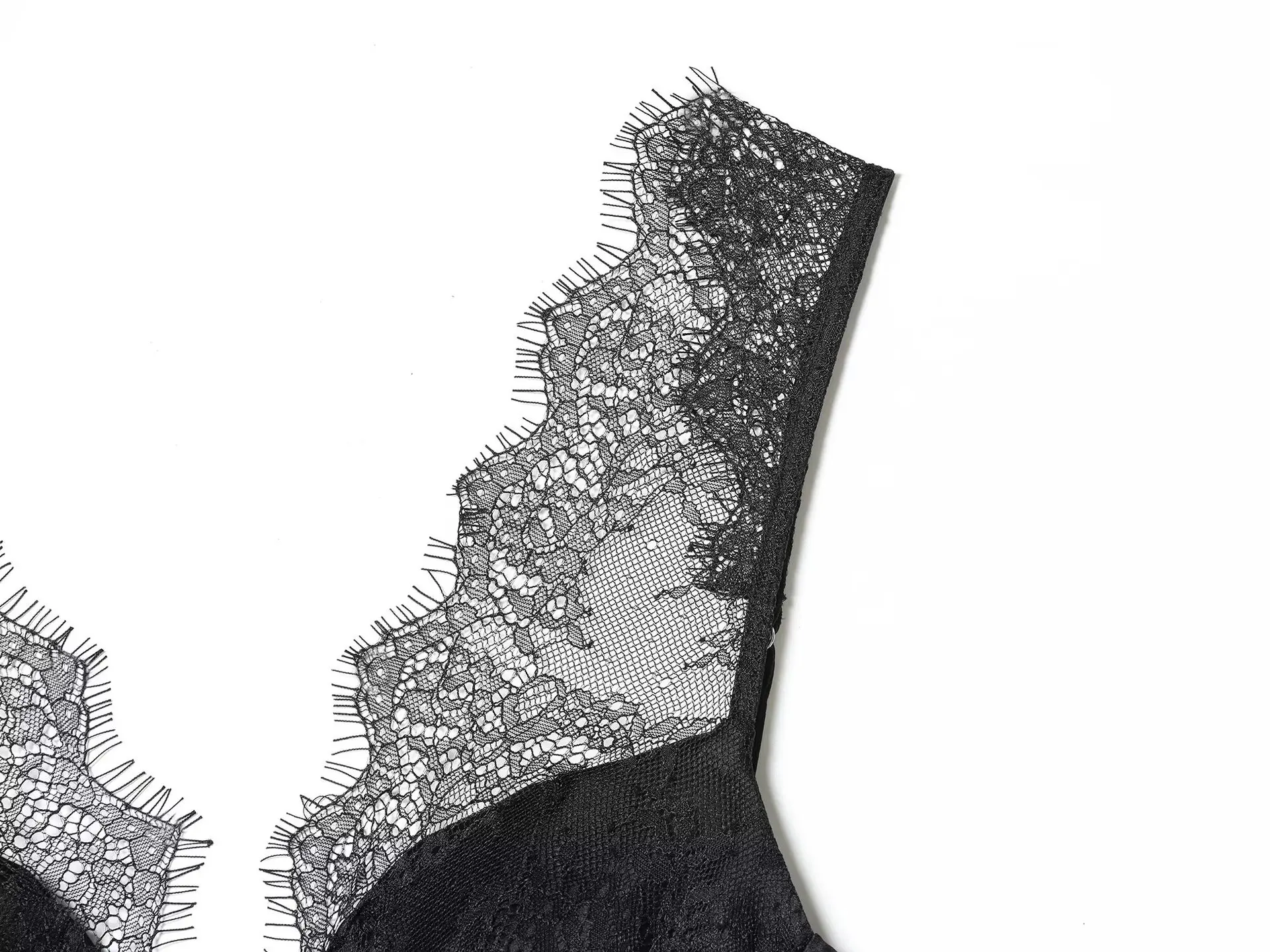 النمط الأوروبي والأمريكي لخريف 2025 تصميم عصري جديد بحمالات من الدانتيل والساتان الفرنسي #4