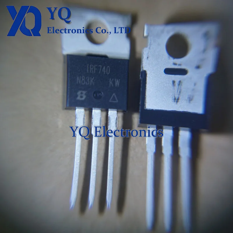 10PCS/lot New OriginaI IRF740 IRF740PBF TO-220 10A400V MOSFET inverter