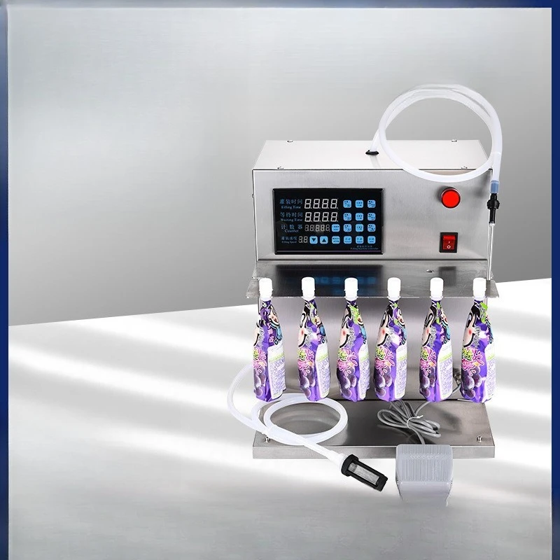 Liquid filling machine Automatic intelligent quantitative high temperature resistant milk glass water laundry detergent