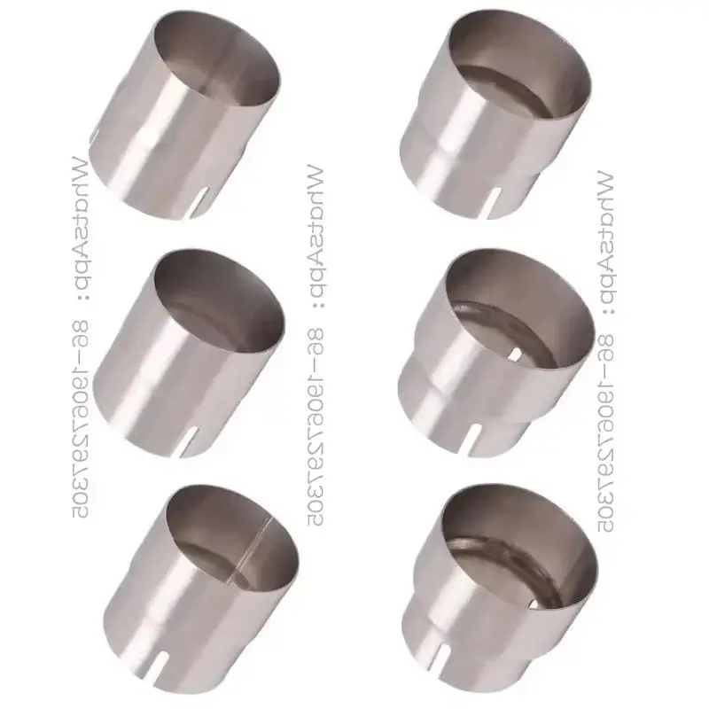 EEEE Suitable for motorcycle exhaust pipe 51 to 52, 54, 56, 58, 62, 64MM adapter with variable diameter interface