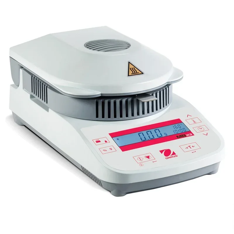 

Новый инфракрасный влагомер OHAUS MB23 (модель MB-23) для зерна, емкость 110 г (метрическая), с интерфейсом RS-232