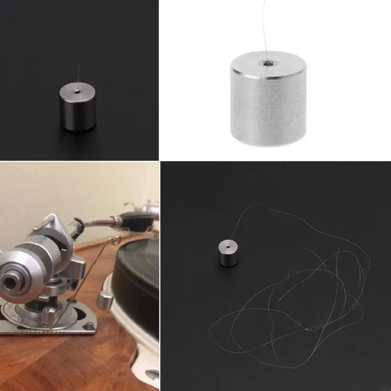 LTY Peso antiscivolo Durevole Progetto Musica Peso antiscivolo con filo in nylon per accessori per dischi in vinile Tonearm