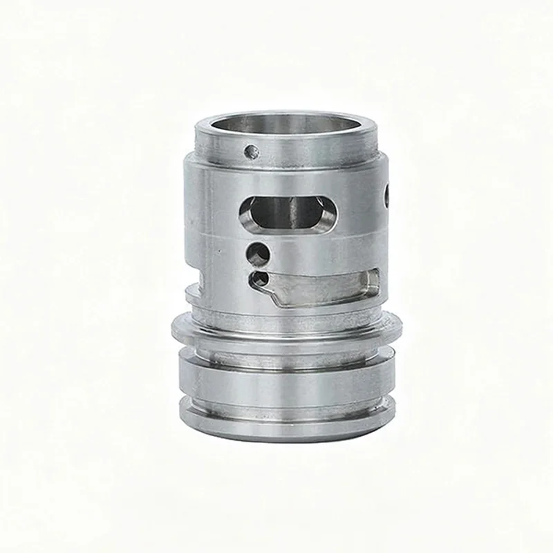 

Custom Stainless Steel Industrial Valve Sleeve for 5 Axis CNC Mills And Lathes Non-Standard Parts