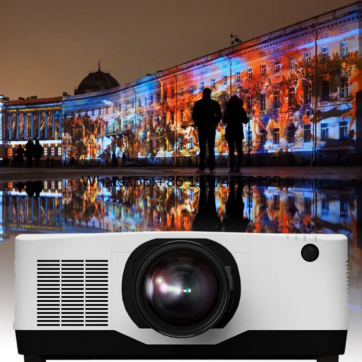 SMX 20000 Lumens  High Outdoor Business Laser Projector with Motorized Lens VGA Input