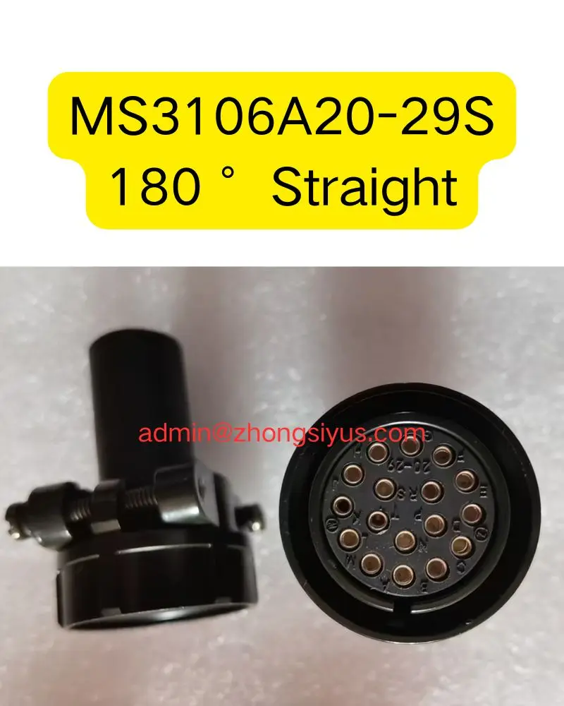 Original Genuine Brand new connectors MS3106A20-29S 180° Straight