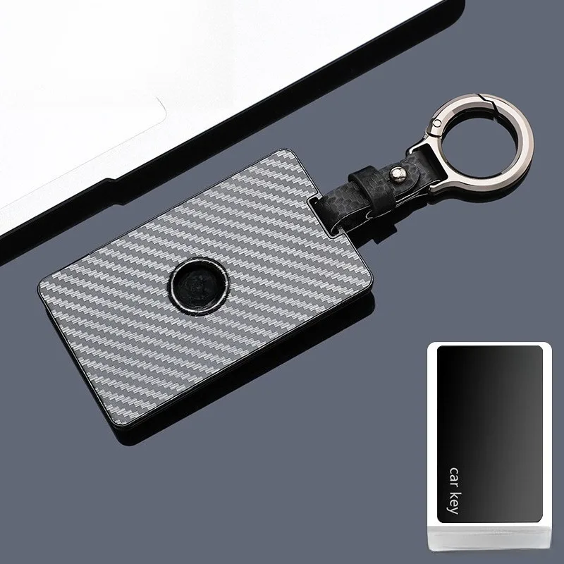 NFC Card Cover for Volkswagen ID.9X/ID. UNYX/ID. ERA 9X (Zhizhong 08), Durable Plastic Protective KeyCase Shell with Keychain
