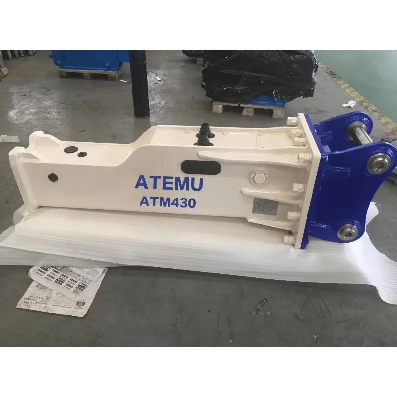 

ATM430 Sb43 Mini Breaking Hammer Hydraulic Rock Breaker Korean Hydraulic Breakers 43mm Top Side Silence