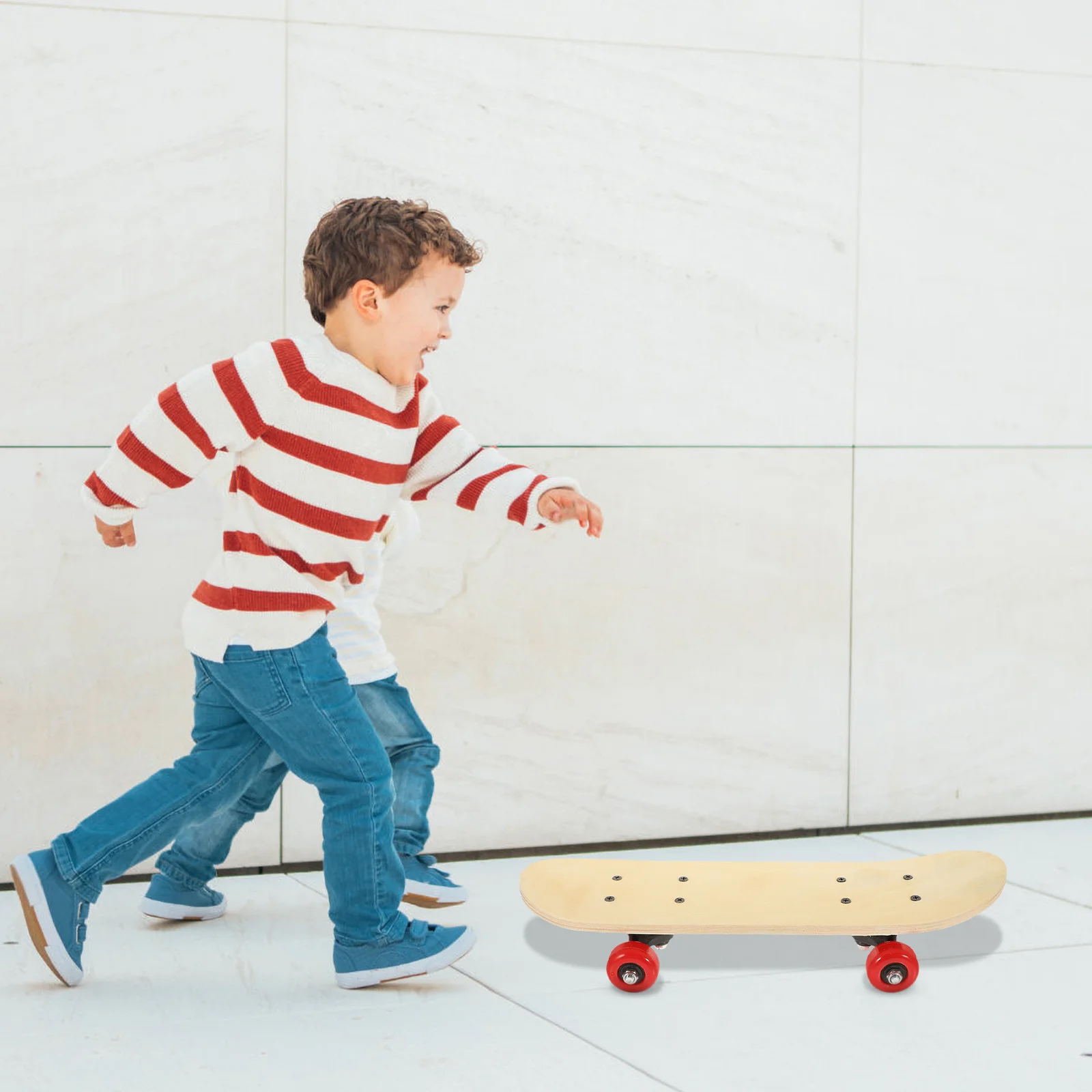 

1Set Blank Skateboard Deck DIY Graffiti Kit Unpainted Wood Board for Custom Art Projects Fun Creative Activity for Teens Adults