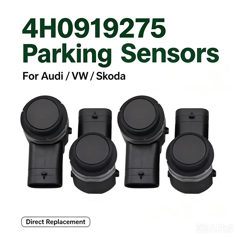 1/4 Stück 4H0919275 Parksensor für Audi A4 A6 Q3 Q5 S4 S5 Q7 R8 S8 2008-2016 PDC Smart Car Electronics Sicherheitsalarmsysteme