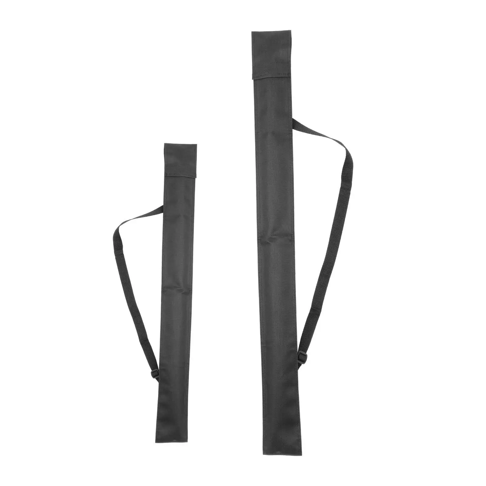 

3/4 Type Pool Cue Case Black Adjustable Pouch Lightweight Pool Stick with