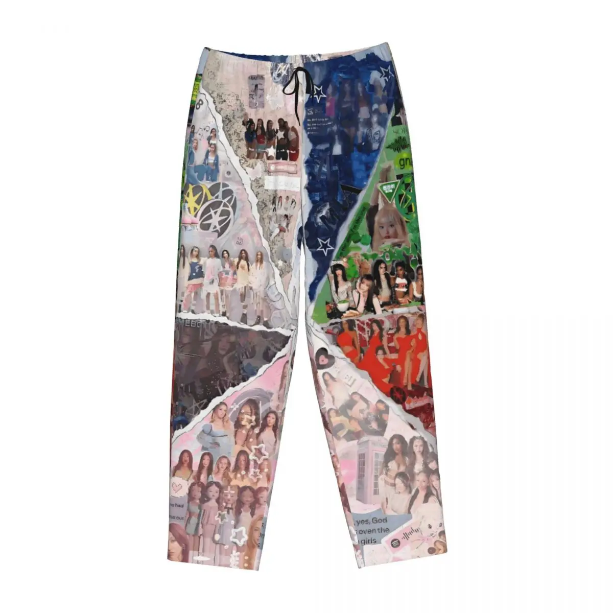 Custom K-Katseyes Pajama Pants Women Girls Group Sleepwear Lounge Sleep Bottoms Stretch with Pockets #2