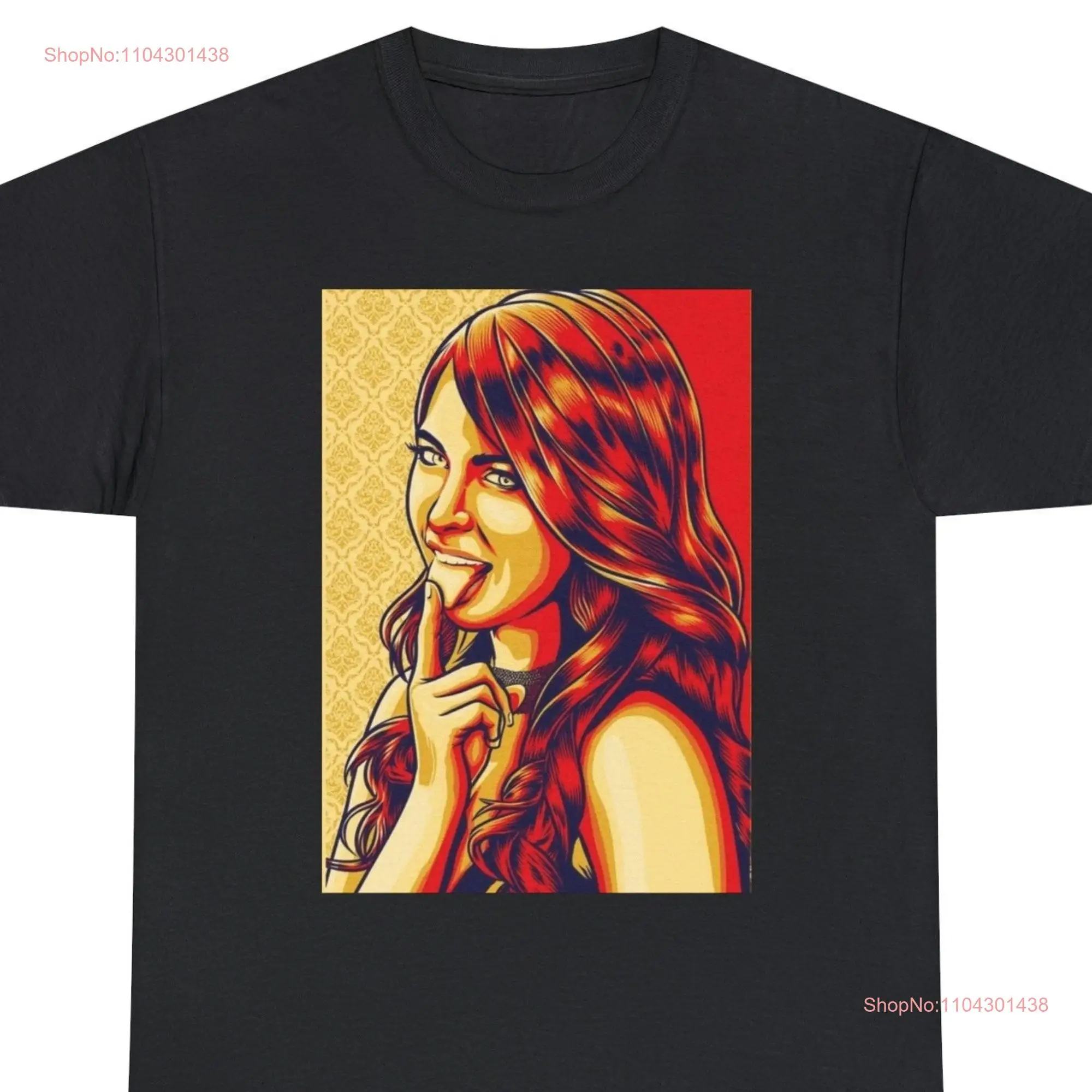 Riley Reid Pop ArT T Shirt long or short sleeves