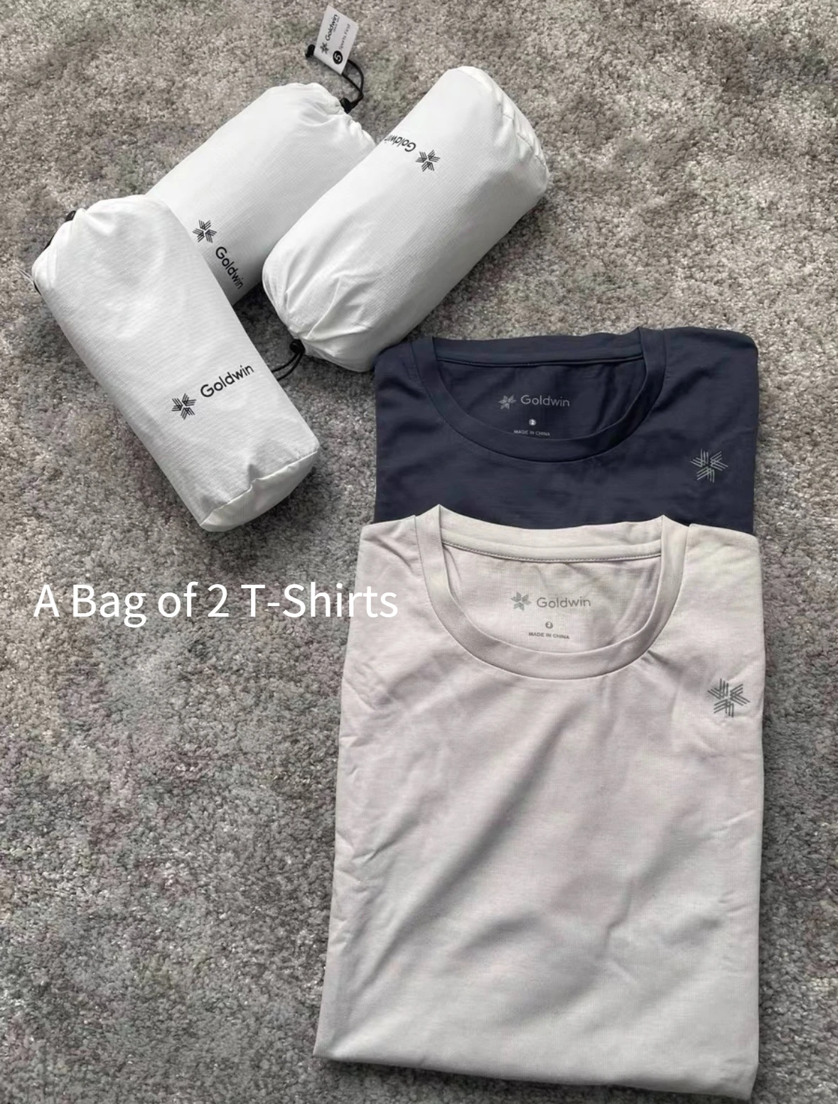

Goldwin outdoor function all-weather composite four-dimensional elastic technology quick-drying short-sleeved T-shirt
