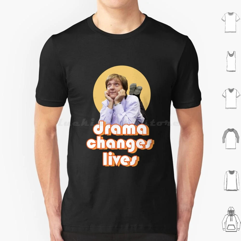 Greg Gregson Mr G-Summer Heights High Drama Changes Lives Print T Shirt Big Size 100% Cotton Summer Heights High Mr G Chris