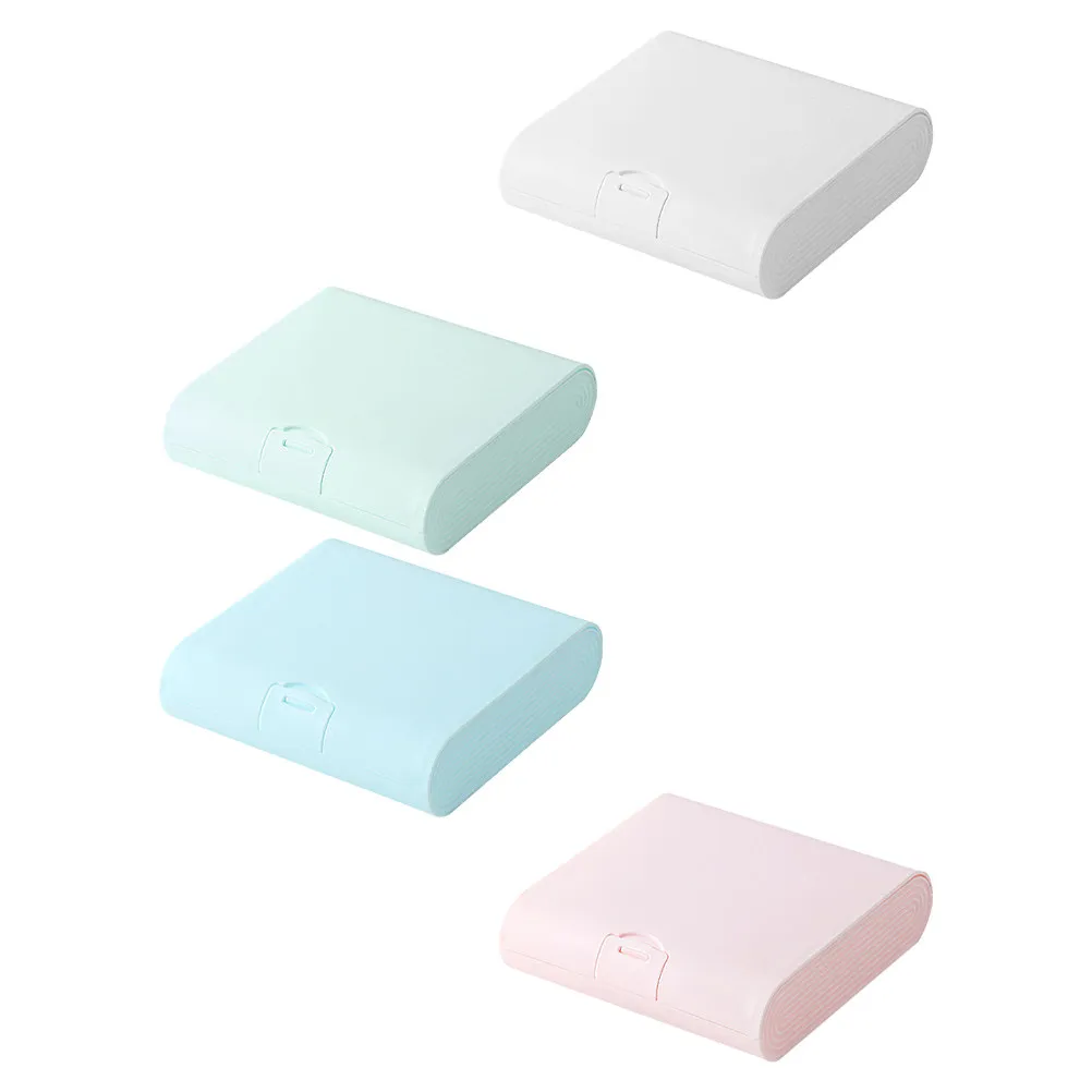 

4Pcs Exquisite Small Jewelry Case Modern Minimalist Trinket Box Portable Convenient Organizer for Rings Earrings Travel Use