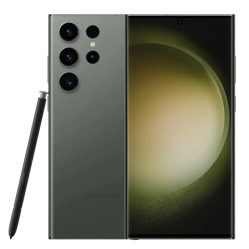 هاتف Samsung Galaxy S23 Ultra 5G الأصلي المجدد بشاشة 6.8 بوصة OLED ROM 256/512GB/RAM 8/12GB Snapdragon NFC غير مقفول بهاتف أندرويد