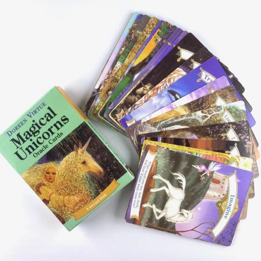 Magical Unicorn Oracle Leisure Cards Party Board Game Fortune-telling Prophecy Tarot Deck