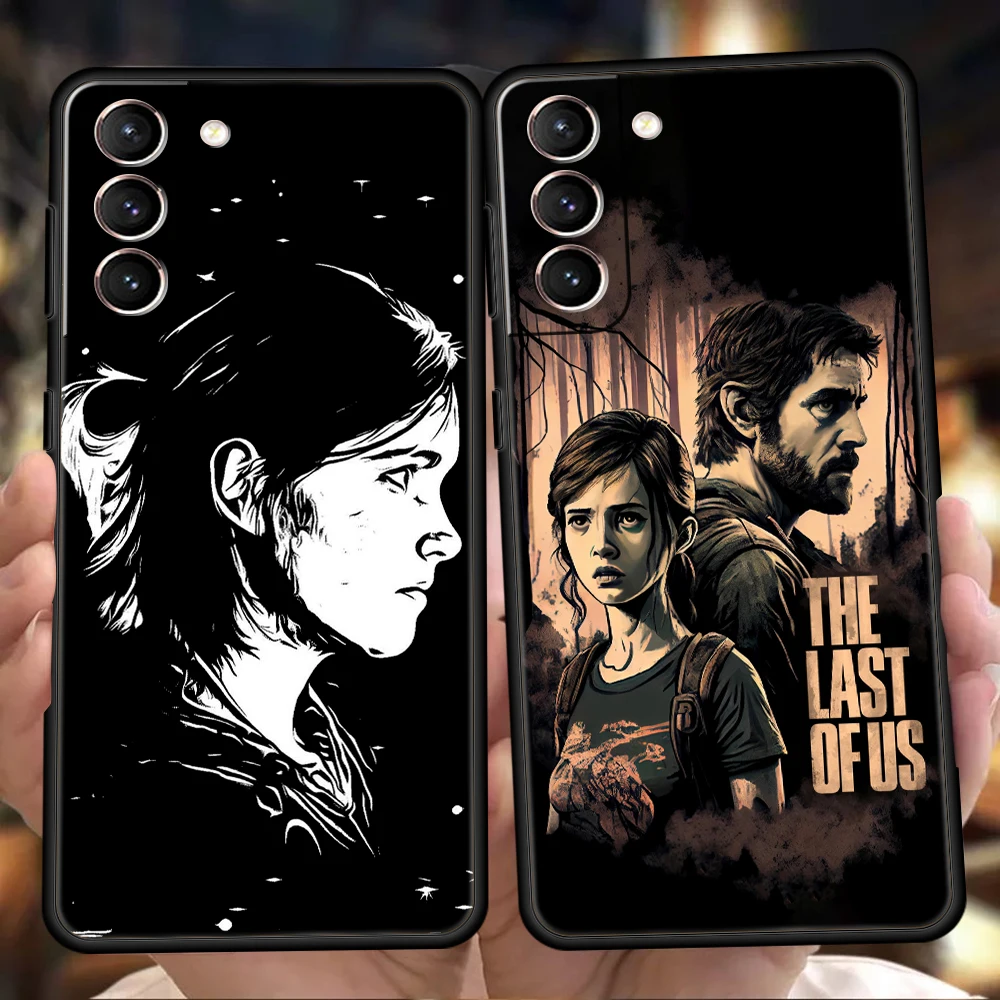 The Last of Us TV Show Phone Case For Samsung Galaxy S24 S23 Ultra S22 S21 S20 FE 5G S10 S10E S9 Plus S8 Silicone Black Cover