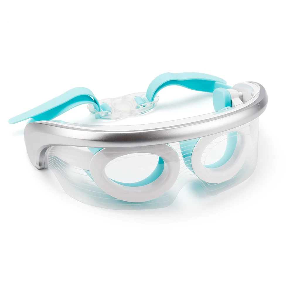 3 Color LED Eye Mask - ABS Material Handheld Vibration Massage Warm SPA Beauty Device