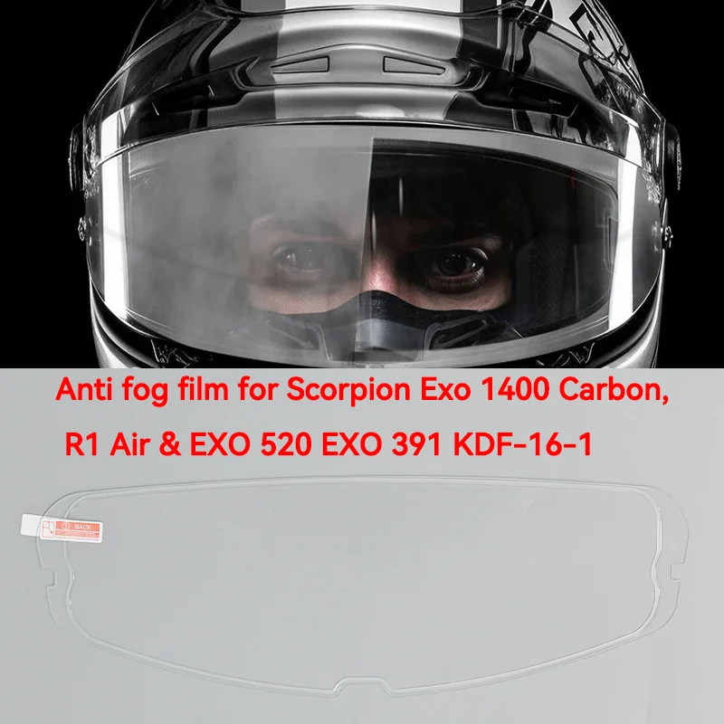 Scorpion EXO-R1 Fabio/1400/520交換用レンズREVO Motorcycle Helmet Visor Lens Fits the following helmets with the