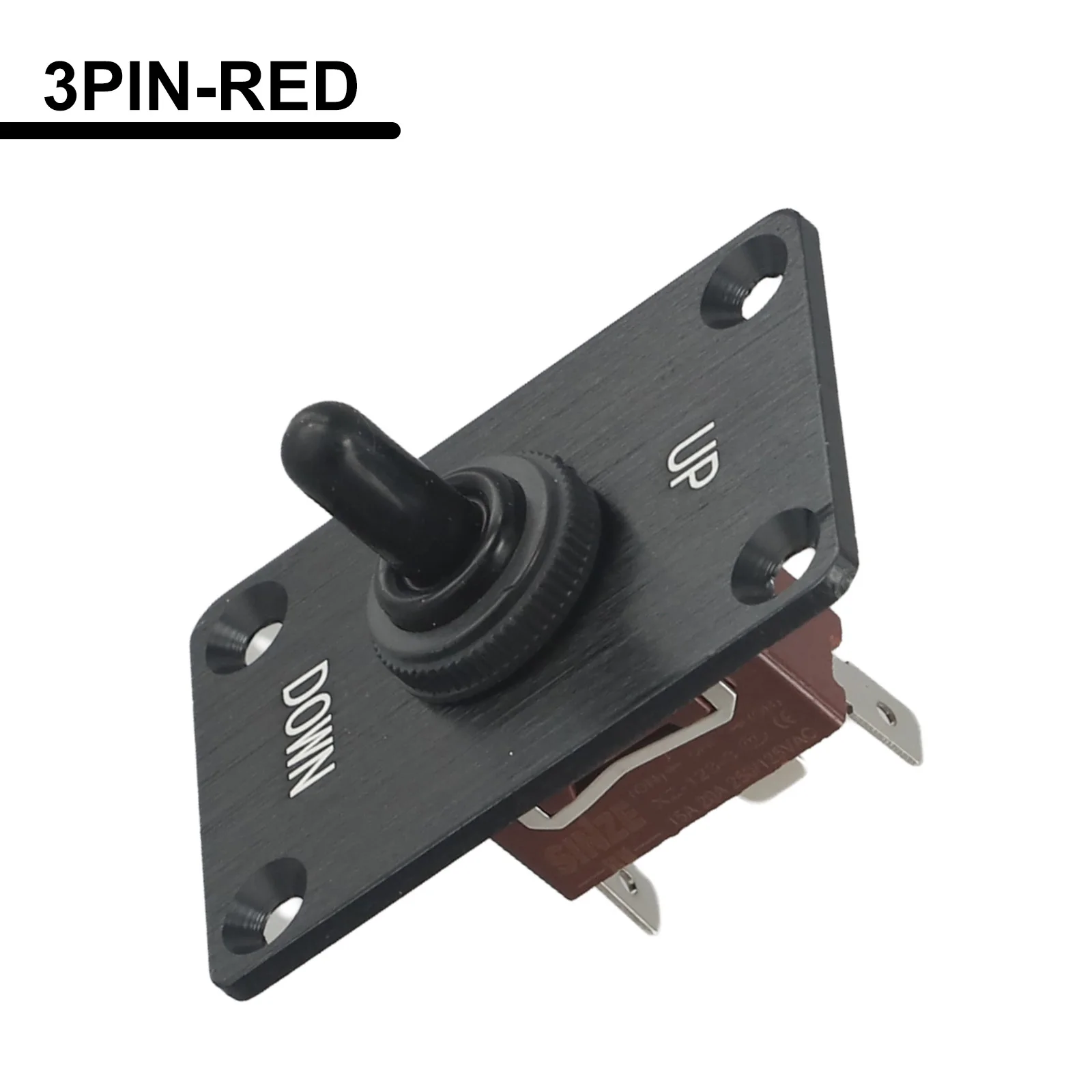 

Marine Applications DC12V Toggle Rocker Switch 3 Pin Rocker Switch Plastic Housing Stable Mounting Panel Waterproof Cover