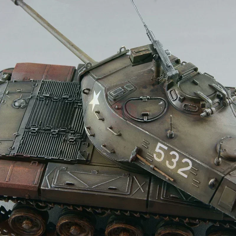 طامية موديل 1 35055 1/35 الولايات المتحدة مجموعة ألعاب تجميع تانك M41 ووكر بولدوج #5