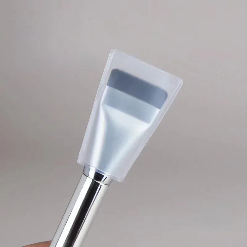 Pincel de base ultrafino, leve e fino, pincel de contorno facial, pincel de contorno plano, mistura de base, creme, pincéis de maquiagem